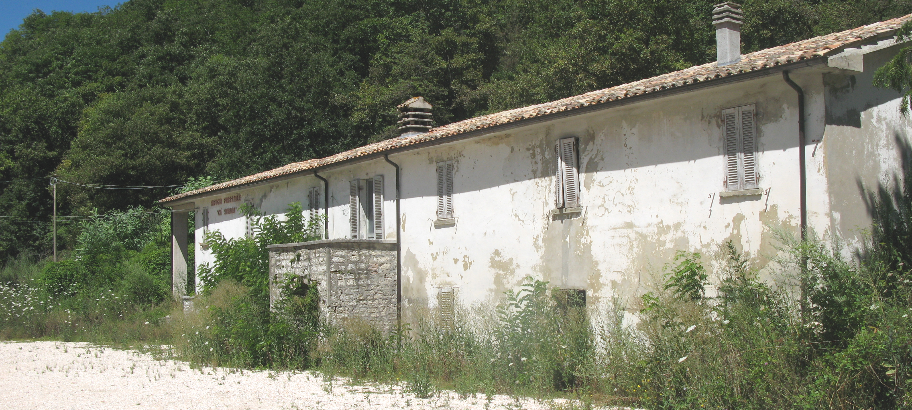 Monte Catria Sentiero 53 - immagine partenza